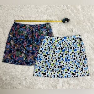 Bundle B-Skinz Colorful Patterned Women's Skirt Set size XL